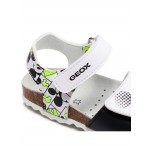 GEOX ΑΓΟΡΙ ΠΕΔΙΛΟ  B152QC 000BC C0552 ΑΣΠΡΟ/ΚΙΤΡΙΝΟ